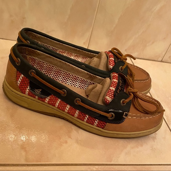Red, White, and Blue Sperrys - Picture 4 of 5